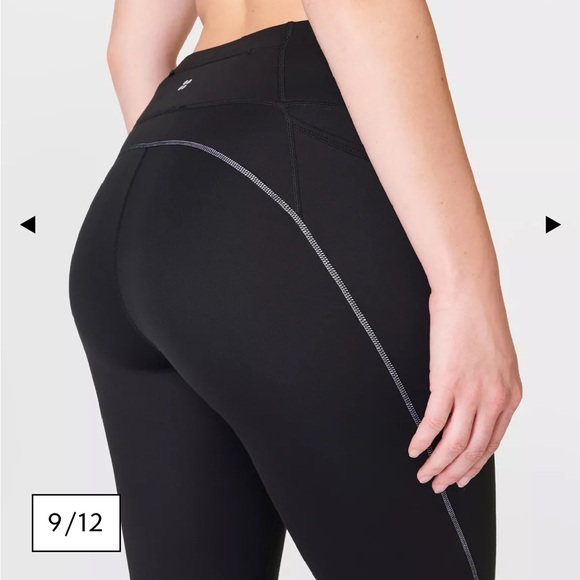 Sweaty Betty Therma Boost 2.0 7/8 Running Leggings size L *NWT* - Picture 6 of 10
